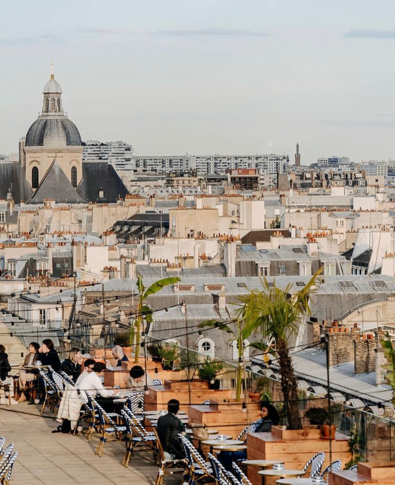 Recension rooftop bar Paris